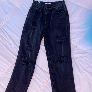 PacSun - black baggy jeans